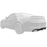 11-14 Ford Mustang Stoßstangenansatz - Ford OEM - GT500 - 4-Rohr Abgasanlage Hinten unten