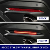 24-26 Ford Mustang Stoßfängerreflektor - LED - Smoked Hinten