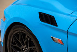 15-23 Ford Mustang Entlüftung Kotflügel - Glanz Schwarz