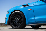 15-23 Ford Mustang Entlüftung Kotflügel - Glanz Schwarz