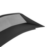 10-14 Ford Mustang Spoiler - Wicker Bill - Satin Schwarz Hinten