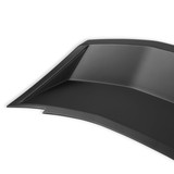 10-14 Ford Mustang Spoiler - Wicker Bill - Satin Schwarz Hinten