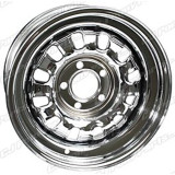 Wheel - Styled Steel - Stahl - 15x7 " - Chrome - Original GT / Mach 1 - Used
