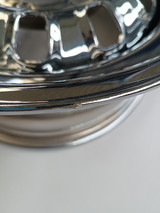 Wheel - Styled Steel - Stahl - 15x7 " - Chrome - Original GT / Mach 1 - Used