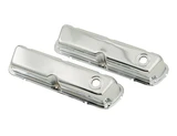 64-73 Ford Mustang (260, 289, 302, 351) Ventildeckelset - Mr. Gasket - Stahl - Chrom