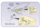 Door Window Glass Run Channel - Can be used to convert 1968-1969 Early to 5 hole 69 Late-82 door glass Lower
