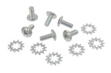 56-62 Chevrolet Corvette Türschlossbaugruppe - Fensterhebermechanismus - Schrauben - Set