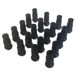 15-22 Ford Mustang (5.2) Set Radmuttern - Schwarz - GT350R/GT500 Carbon Pack - 20stk.
