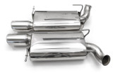 11-14 Ford Mustang GT Schalldämpfer-Set - Velocity mit TÜV - Chrom