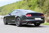 15-17 Ford Mustang GT (5.0) Schalldämpfer-Set - 4-Rohr Chrom Klappenauspuff mit TÜV