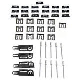 79-93 Ford Mustang Clip für Zierleisten