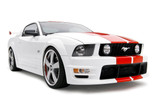 05-09 Ford Mustang Seitenschweller - 3D Carbon - Boy Racer
