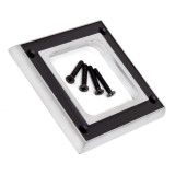 64-68 Ford Mustang Rahmen Schaltsack - Chrom