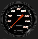 64-73 Ford Mustang Tacho - Km/h