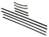 67-68 Mercury Cougar Fensterschachtleistenset
