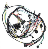 1965 Ford Mustang Kabelbaum unter Armaturenbrett - Mit Nebelscheinwerfern - Mit Rundinstrumenten