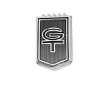 1965 Ford Mustang Emblem Kotflügel Kotflügel montiert