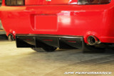 05-09 Ford Mustang Stoßstangenansatz - Carbon Hinten unten (35230244)
