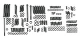 64-85 Ford Mustang (289, 302) Schraubenset Motor - ARP - Chromoly – Schwarz oxidiert – Sechskant