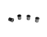64-65 Ford Mustang Buchse Blattfederschäkel - Gummi - Schwarz - 9/16 Zoll Bolzen - Set