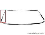 64-68 Ford Mustang (Fastback/Hardtop) Zierleiste Windschutzscheibe - Edelstahl, Poliert, Rechts Rechts