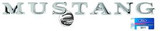 64-73 Ford Mustang Emblem Heckklappe - Buchstaben zum Kleben