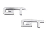15-23 Ford Mustang GT Embleme - Paar - Chrom