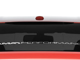 15-23 Ford Mustang (Coupe) Dritte Bremsleuchte - Tönungsfolie - Schwarz