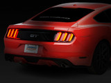 15-23 Ford Mustang (Coupe) Dritte Bremsleuchte - Tönungsfolie - Schwarz
