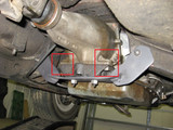 64-73 Ford Mustang Lager Getriebequerträger - Schrauben