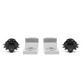 64-68 Ford Mustang (Convertible/Hardtop) Glas Seitenfenster hinten - Endanschlag - Paar
