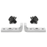 64-68 Ford Mustang (Convertible/Hardtop) Glas Seitenfenster hinten - Endanschlag - Paar