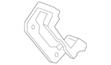 05-14 Ford Mustang (3.7, 4.6) Bremssattelhalter Vorne