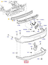 10-12 Ford Mustang (3.7) Ansatz an Stoßfängerabdeckung