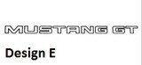 11-14 Ford Mustang (Convertible) Windschott - Beleuchtet (38029497)