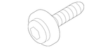 15-17 Ford Mustang Montagematerial Stoßstange - 4-er Set