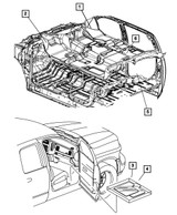 13-17 Ram 1500 Fußmatten Set Vorne und hinten