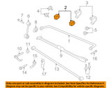 10-11 Ford Mustang Lager Stabilisator Hinten