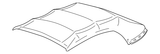 06-09 Ford Mustang (Convertible) Cabrioverdeck - Vinyl - Camel
