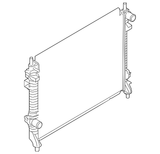 15-16 Ford Mustang (5.0, 5.2) Wasserkühler