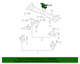 05-14 Ford Mustang Isolator für Getriebehalterung