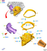 2019 Ford Mustang Bullitt Luftfilter komplett