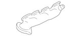 07-14 Ford Mustang Shelby GT500 (5.4, 5.8) Abgaskrümmer Links