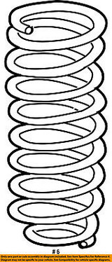 11-13 Ford Mustang Shelby GT500 Spiralfeder Vorne