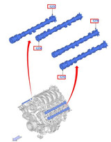 15-20 Ford Mustang (5.2) Nockenwelle Einlass - links