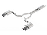 18-23 Ford Mustang GT (Coupe - 5.0) Abgasanlage - Borla - Touring - EG Genehmigung - 3 Zoll - Carbon