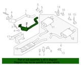 15-17 Ford Mustang V6 (3.7) Katalysator Links