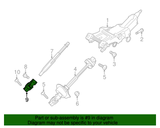 15-23 Ford Mustang Kreuzgelenk Lenksäule