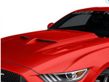 15-17 Ford Mustang Lufthutze Motorhaube - Race Red