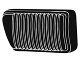 65-68 Ford Mustang Pedalauflage Kupplungspedal